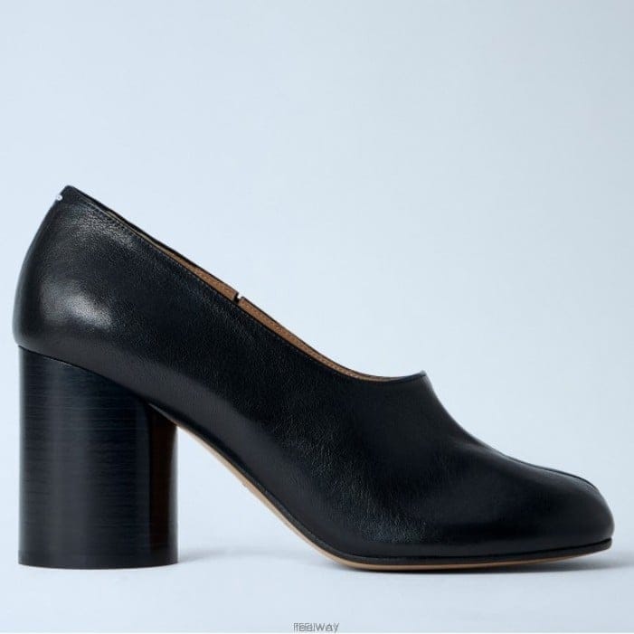 26 FW 메종 마르지엘라 타비 Tabi 청키 블럭힐 레더 S58WL0311 P3753 T8013