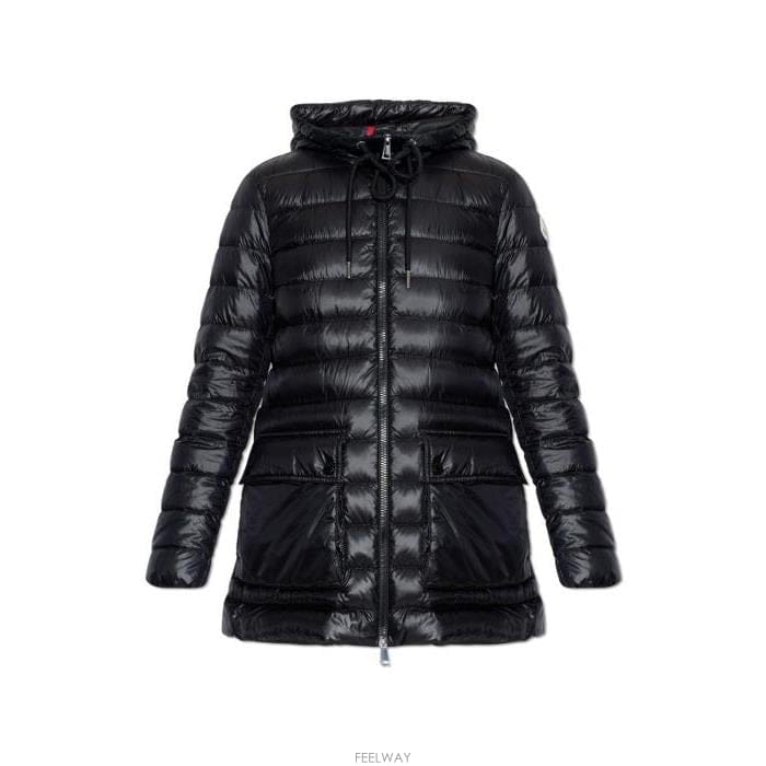 26 FW 몽클레어 자스민 지퍼업 퀼팅 자켓 블랙 L10931A00029597YG