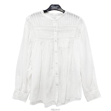 Isabel Marant �����丮 26SS ���ں����� ���ѿ� PLALIA ��ư ����콺 HT0002FC B3J04E 20WH�����丮 26SS ���ں����� ���ѿ� PLALIA ��ư ����콺 H