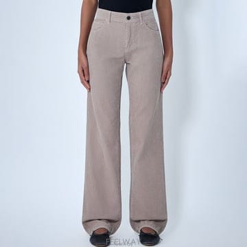 26 FW 더로우 Carly 카를리 스트레이트 레그 코튼 팬츠 베이지 6636 W3724 LPB