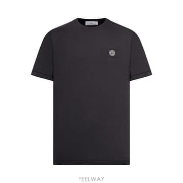 Stone Island 26SS ������Ϸ��� ��ư ������ ���� Ƽ���� L1S152100027 S0013 V002926SS ������Ϸ��� ��ư ������ ���� Ƽ���� L1S152100027