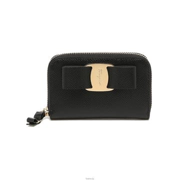 페라가모 26SS 바라 타이론 코인 카드지갑 블랙 22-D288 0725290