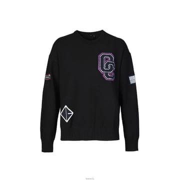 15주년 시그니처 OC로고 니트 블랙 P19KDC11135 0001