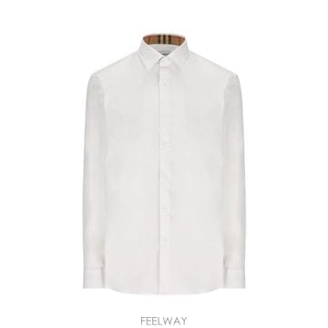 26 FW 버버리 롱슬리브 커브드 헴 셔츠 8071465