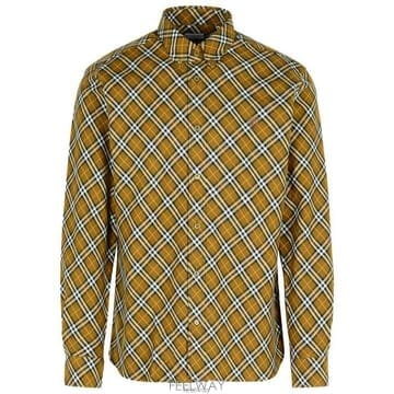 26 FW 버버리 빈티지 체크 로고 엠브로이더드 셔츠 8098842