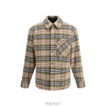 26 FW 버버리 롱슬리브 체크 자켓 멀티컬러 8110913