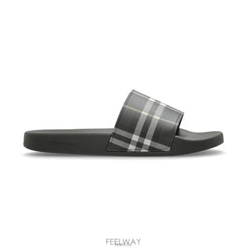 버버리 체크 슬립온 슬라이드 체크