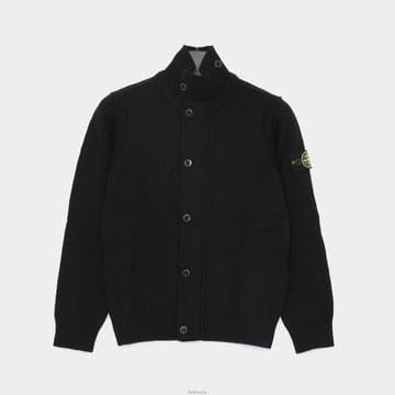 스톤 아일랜드 스톤아일랜드키즈 가디건 블랙