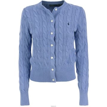 폴로랄프로렌 25SS 포니 자수 클래식 가디건 블루 211891643 003