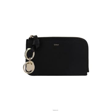 끌로에 26SS 알파벳 스몰 코인 카드지갑 블랙 CHC21WP944F57 001