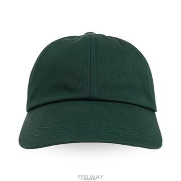 26 FW 버버리 로고 엠브로이디드 베이스볼 캡 그린 8082654