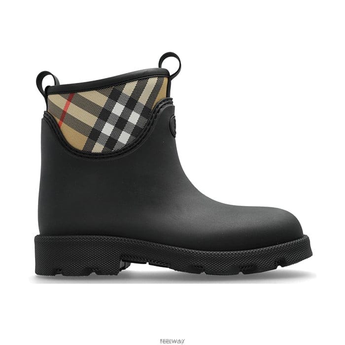 26 FW 버버리 마쉬 스탬프 로우 부츠 블랙 8111712