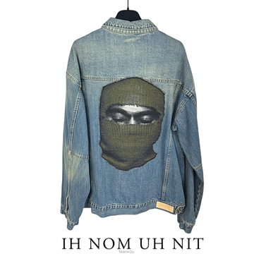 국내당일 이놈어닛 남성 칸예 프린트 데님 자켓 Ih Nom Uh Nit NCW19600 089 정품100%