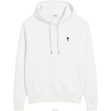 (당일) 26SS 아미 하트 로고 화이트 후드 티셔츠 HSW764 730 100