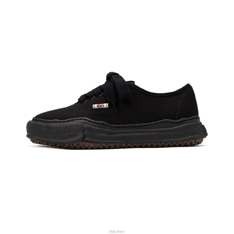 26SS 미하라야스히로 베이커 캔버스 블랙 공용 스니커즈 A02FW704 BLACKBLACK