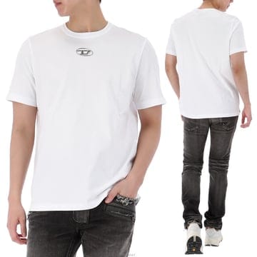 구템즈 26SS 디젤 T-ADJUST 반팔 티셔츠 A17880 0CLBR 100