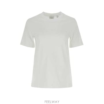 26 FW 버버리 엠브로이디드 오크 리프 크레스트 크루넥 티셔츠 8069109