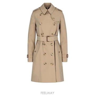26 FW 버버리 버튼 디테일 켄싱턴 트렌치 코트 8045774