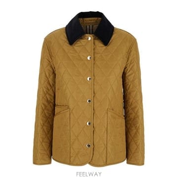 26 FW 버버리 로고 엠브로이더드 퀼팅 자켓 8108989