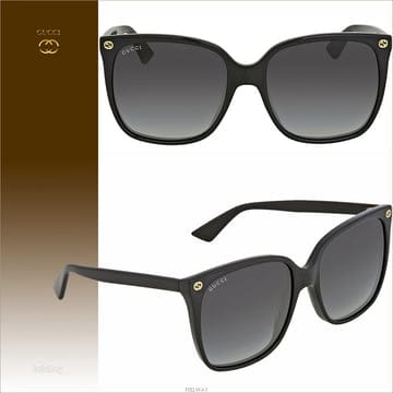 GUCCI ���� ���� ���۶� ������ ���� GG0022S 001 57 �׷��� ���� �Ƽ�����Ʈ �����ӱ��� ���� ���۶� ������ ���� GG0022S 001 57 �׷��� 