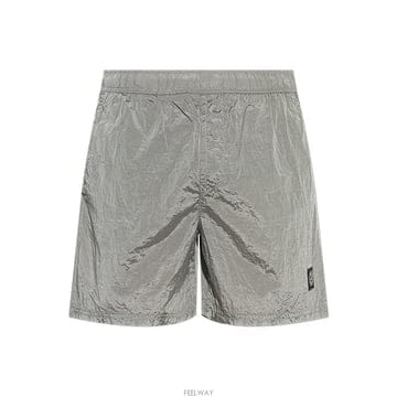 당일[A.POR]26SS 스톤아일랜드 나일론 메탈 펄 그레이 스웜팬츠 L1S15B100004