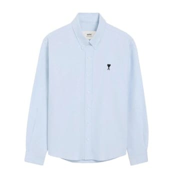 아미 스몰로고 옥스포드 셔츠 HSH763 CO0031 450