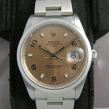 Rolex (��Ÿ��24)  �η��� 15200 Salmon Dial ����Ʈ 34�̸�(��Ÿ��24)  �η��� 15200 Salmon Dial ����Ʈ 34�̸�