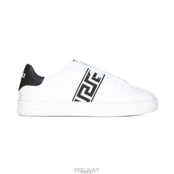 26 FW 베르사체 그레카 엠브로이디드 레이스업 스니커즈 10144601A00776