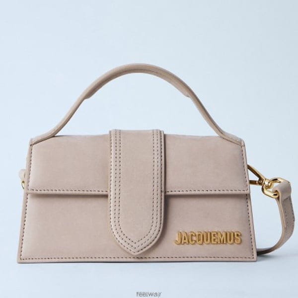 26 FW 자크뮈스 Le Bambino 르 밤비노 소프트 레더 숄더백 베이지 22HBAW00006AC08C01