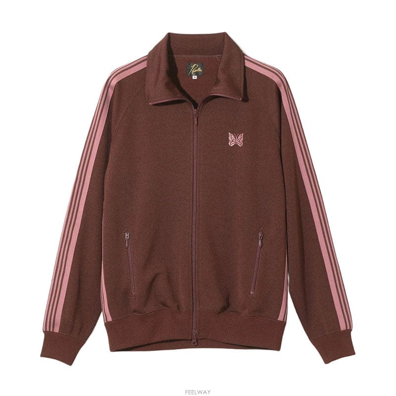 니들스 폴리 스무스 브라운 남성 트랙자켓 RW314 BROWN