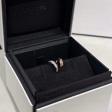 CHANEL [����] ��ǰ/�ι躸��/26SS/���� ���� ũ���� 18K ���&���̾Ƹ�� �̱� �̾ Ŭ�� �̾�Ŀ��[����] ��ǰ/�ι躸��/26SS/���� ���� ũ���� 18K ���&��