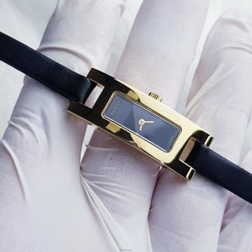 구찌 GUCCI 3900L 금장 중고명품시계 여자팔찌