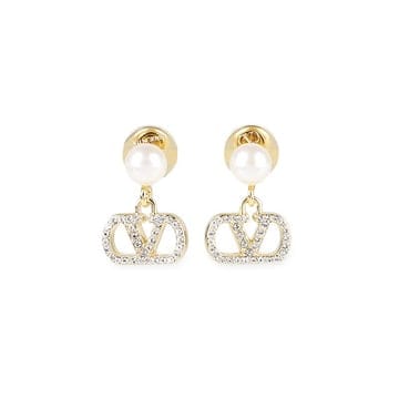 Valentino ���Ʈ)�߷�Ƽ�� V�ΰ� ũ����Ż ��� �̾ 8W2J0X81HJY CNP���Ʈ)�߷�Ƽ�� V�ΰ� ũ����Ż ��� �̾ 8W2J0X81HJY
