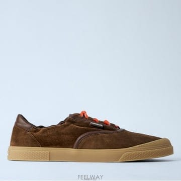 26 FW 몽클레어 Vera Leisure 베라 레져 스웨이드 스니커즈 브라운 L109A 4M00320 M94