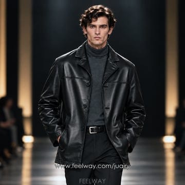STRIKE Atelier Y3B Lambskin Blazer (BLACK)Atelier Y3B Lambskin Blazer (BLACK)