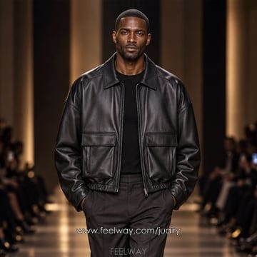 STRIKE Archive Over Lambskin Blouson (BLACK)Archive Over Lambskin Blouson (BLACK)