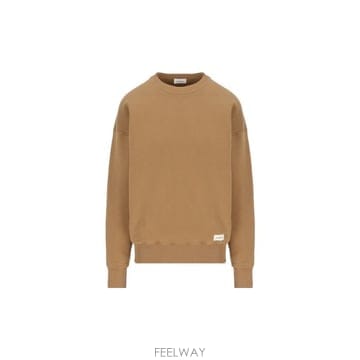 26 FW 생로랑 크루넥 롱슬리브 스웨트셔츠 브라운 807761Y36SV