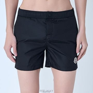 26 FW 몽클레어 로고 패치 엘라스틱 밴딩 스윔 L1091 2C00005 599JK 999