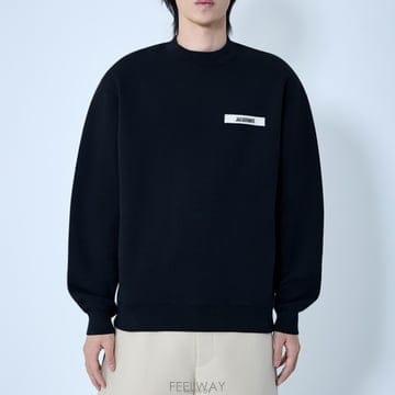 쟈크뮈스 맨투맨 스웨트셔츠 남성 그레이