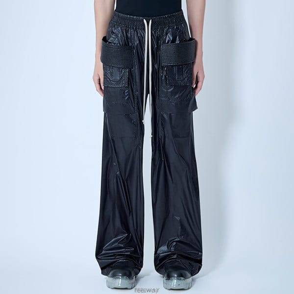26 FW 릭오웬스 다크쉐도우 Creatch 와이드 카고 드로우스트링 팬츠 DU01F4394 NPS 09
