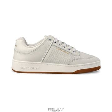 26 FW 생로랑 SL 61 레이스업 레더 퓨어 스니커즈 713602AAB85