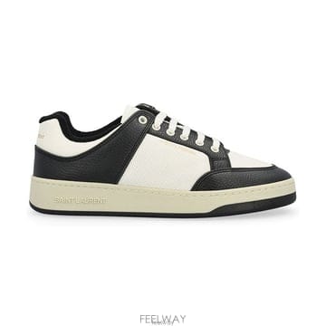 26 FW 생로랑 SL 61 로우탑 레더 스니커즈 713602AAAWR