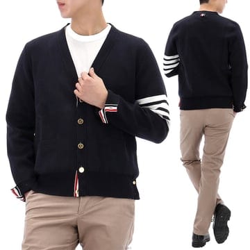Thom Browne ������ 26SS ����� �缱 �ж�� ��Ƽġ ����� MKC171A 00219 415������ 26SS ����� �缱 �ж�� ��Ƽġ ����� MKC171A