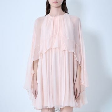 끌로에 실크 롱 드레스