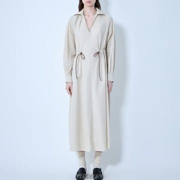 26 FW 막스마라 Pedaggi Cotton Popeline 미디 셔츠 드레스 2611221162600 013