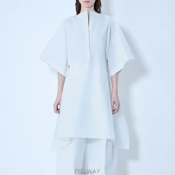 26 FW 자크뮈스 La Tunique Moisson 하이넥라인 에이라인 드레스 26ETOW00889AW00780