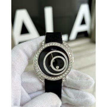 쇼파드 해피스피릿 화이트골드 시계 39mm