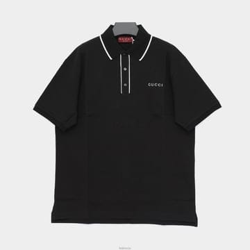 구찌 자수로고 카라 반팔 남성 PK티셔츠 806250 XJHHO 1043