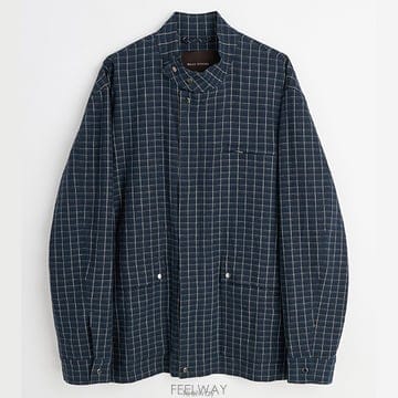 26 FW 웨일즈보너 Vision Field 비전필드 체크 자켓 US26JA09 LI01 501