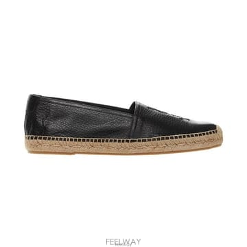 26 FW 생로랑 카산드라 슬립온 에스파드리유 블랙 5096160AS00